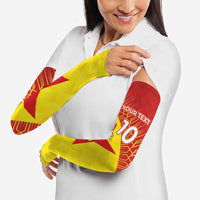 Custom Zimbabwe Cricket Arm Sleeves Flame Warriors Zimbabwe Spirit - Wonder Print Shop