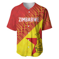 Custom Zimbabwe Cricket Baseball Jersey Flame Warriors Zimbabwe Spirit - Wonder Print Shop