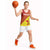 Custom Zimbabwe Cricket Basketball Jersey Flame Warriors Zimbabwe Spirit - Wonder Print Shop