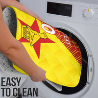 Custom Zimbabwe Cricket Bathroom Set Flame Warriors Zimbabwe Spirit - Wonder Print Shop