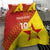 Custom Zimbabwe Cricket Bedding Set Flame Warriors Zimbabwe Spirit - Wonder Print Shop