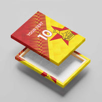 Custom Zimbabwe Cricket Canvas Wall Art Flame Warriors Zimbabwe Spirit - Wonder Print Shop