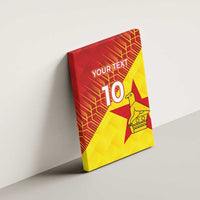 Custom Zimbabwe Cricket Canvas Wall Art Flame Warriors Zimbabwe Spirit - Wonder Print Shop