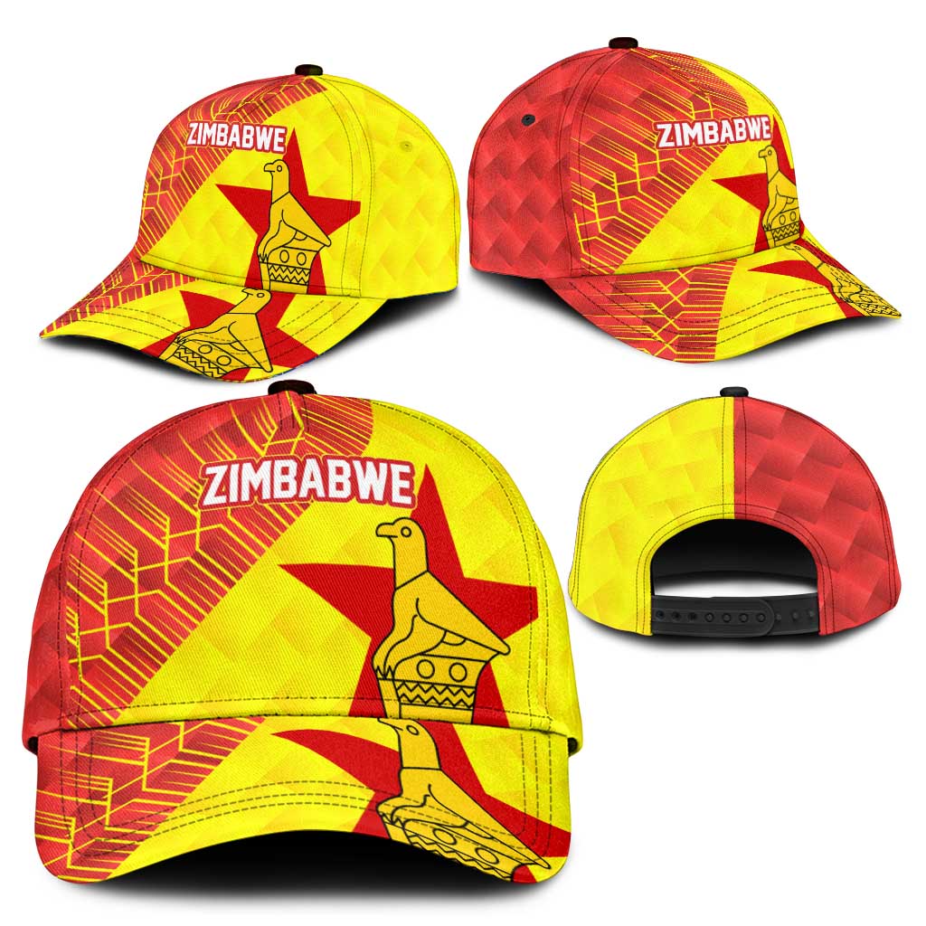 Zimbabwe Cricket Classic Cap Flame Warriors Zimbabwe Spirit - Wonder Print Shop