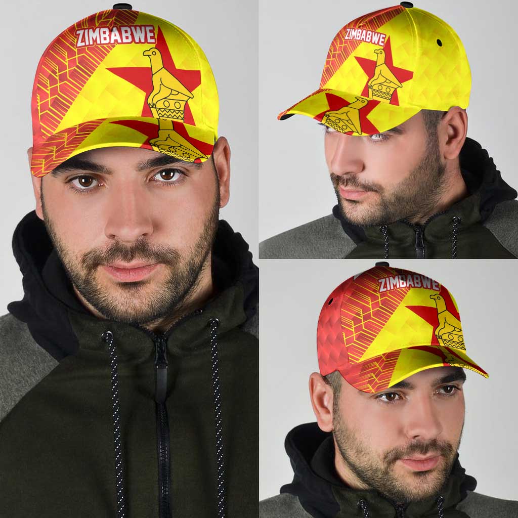 Zimbabwe Cricket Classic Cap Flame Warriors Zimbabwe Spirit - Wonder Print Shop