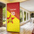 Custom Zimbabwe Cricket Door Cover Flame Warriors Zimbabwe Spirit - Wonder Print Shop