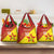 Custom Zimbabwe Cricket Grocery Bag Flame Warriors Zimbabwe Spirit - Wonder Print Shop