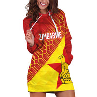 Custom Zimbabwe Cricket Hoodie Dress Flame Warriors Zimbabwe Spirit - Wonder Print Shop