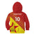 Custom Zimbabwe Cricket Kid Hoodie Flame Warriors Zimbabwe Spirit - Wonder Print Shop