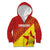 Custom Zimbabwe Cricket Kid Hoodie Flame Warriors Zimbabwe Spirit - Wonder Print Shop