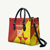 Custom Zimbabwe Cricket Leather Bag Flame Warriors Zimbabwe Spirit - Wonder Print Shop