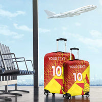 Custom Zimbabwe Cricket Luggage Cover Flame Warriors Zimbabwe Spirit - Wonder Print Shop