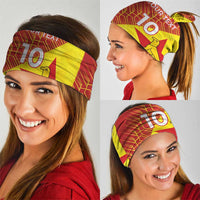Custom Zimbabwe Cricket Neck Gaiter Flame Warriors Zimbabwe Spirit - Wonder Print Shop