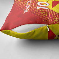 Custom Zimbabwe Cricket Pillow Cover Flame Warriors Zimbabwe Spirit - Wonder Print Shop