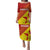 Custom Zimbabwe Cricket Puletasi Flame Warriors Zimbabwe Spirit - Wonder Print Shop