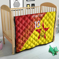 Custom Zimbabwe Cricket Quilt Flame Warriors Zimbabwe Spirit - Wonder Print Shop