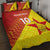 Custom Zimbabwe Cricket Quilt Bed Set Flame Warriors Zimbabwe Spirit - Wonder Print Shop
