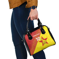 Custom Zimbabwe Cricket Shoulder Handbag Flame Warriors Zimbabwe Spirit - Wonder Print Shop