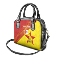 Custom Zimbabwe Cricket Shoulder Handbag Flame Warriors Zimbabwe Spirit - Wonder Print Shop