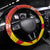 Zimbabwe Cricket Steering Wheel Cover Flame Warriors Zimbabwe Spirit - Wonder Print Shop