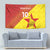 Custom Zimbabwe Cricket Tapestry Flame Warriors Zimbabwe Spirit - Wonder Print Shop