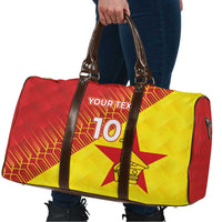 Custom Zimbabwe Cricket Travel Bag Flame Warriors Zimbabwe Spirit - Wonder Print Shop
