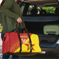 Custom Zimbabwe Cricket Travel Bag Flame Warriors Zimbabwe Spirit - Wonder Print Shop
