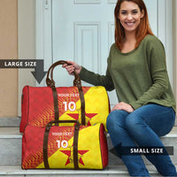 Custom Zimbabwe Cricket Travel Bag Flame Warriors Zimbabwe Spirit - Wonder Print Shop