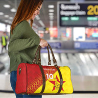 Custom Zimbabwe Cricket Travel Bag Flame Warriors Zimbabwe Spirit - Wonder Print Shop