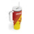 Custom Zimbabwe Cricket Tumbler With Handle Flame Warriors Zimbabwe Spirit - Wonder Print Shop