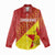 Custom Zimbabwe Cricket Women Casual Shirt Flame Warriors Zimbabwe Spirit - Wonder Print Shop