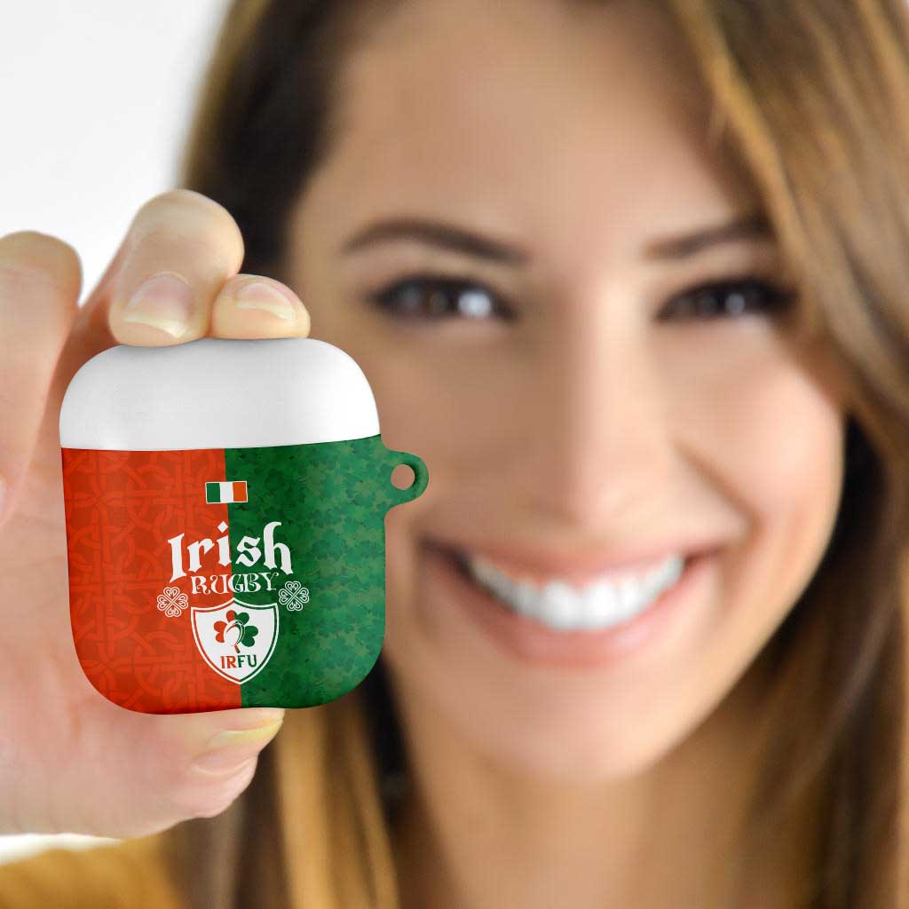 Irish Rugby AirPods Case Shamrock with Celtics Vibes The Half Style - Wonder Print Shop