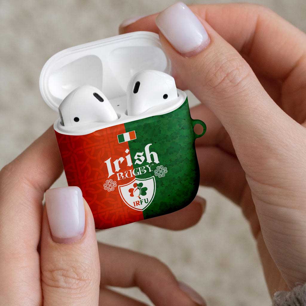 Irish Rugby AirPods Case Shamrock with Celtics Vibes The Half Style - Wonder Print Shop