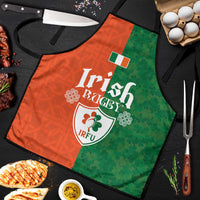 Irish Rugby Apron Shamrock with Celtics Vibes The Half Style - Wonder Print Shop