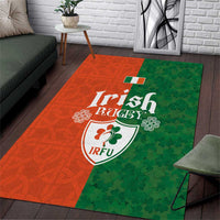 Irish Rugby Area Rug Shamrock with Celtics Vibes The Half Style - Wonder Print Shop