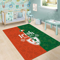 Irish Rugby Area Rug Shamrock with Celtics Vibes The Half Style - Wonder Print Shop