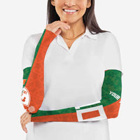 Custom Irish Rugby Arm Sleeves Shamrock with Celtics Vibes The Half Style - Wonder Print Shop