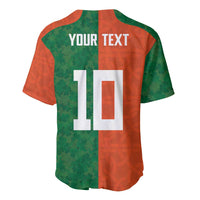 Custom Irish Rugby Baseball Jersey Shamrock with Celtics Vibes The Half Style - Wonder Print Shop