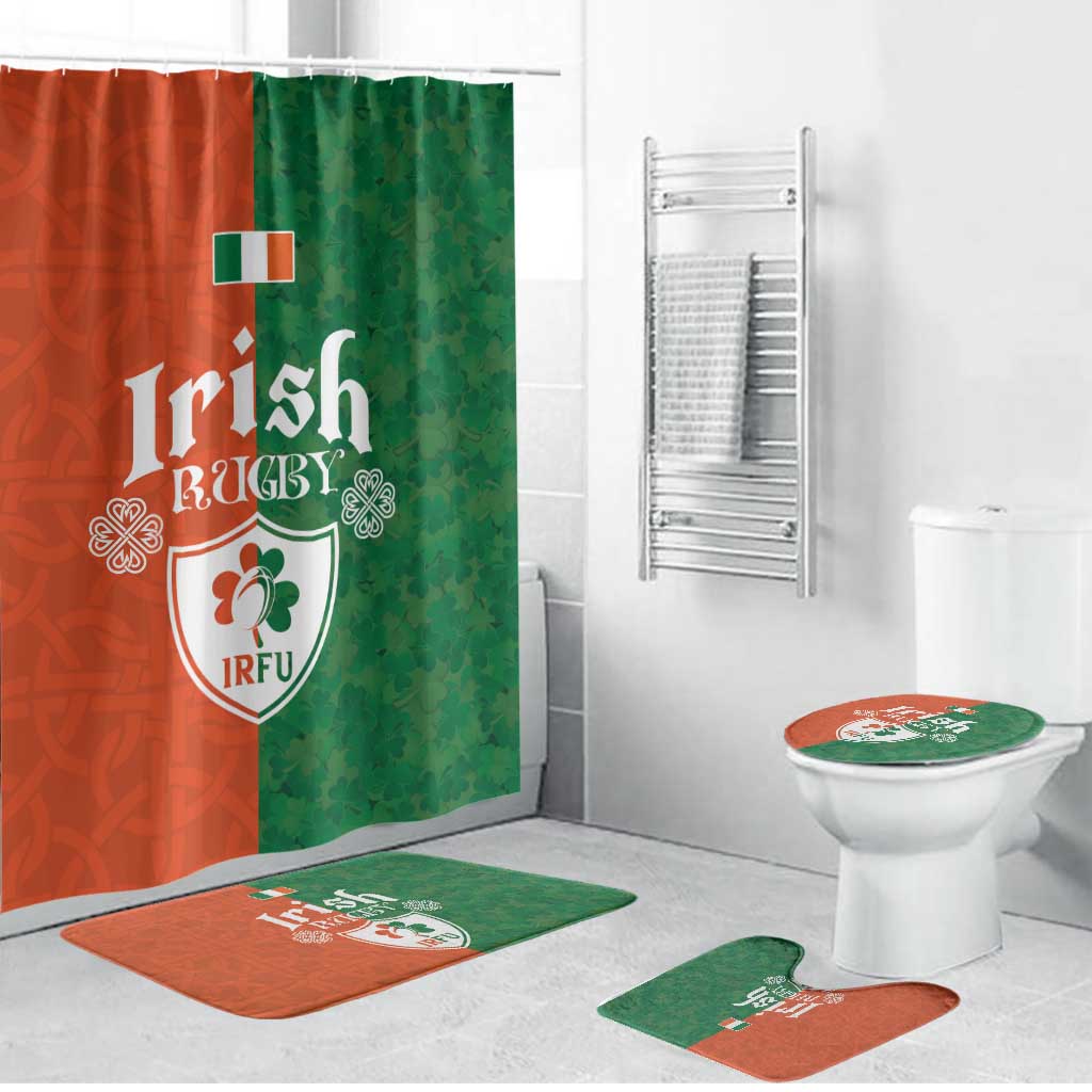 Irish Rugby Bathroom Set Shamrock with Celtics Vibes The Half Style - Wonder Print Shop