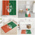 Irish Rugby Bathroom Set Shamrock with Celtics Vibes The Half Style - Wonder Print Shop