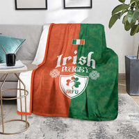 Irish Rugby Blanket Shamrock with Celtics Vibes The Half Style - Wonder Print Shop