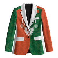 Custom Irish Rugby Blazer Shamrock with Celtics Vibes The Half Style - Wonder Print Shop