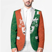 Custom Irish Rugby Blazer Shamrock with Celtics Vibes The Half Style - Wonder Print Shop