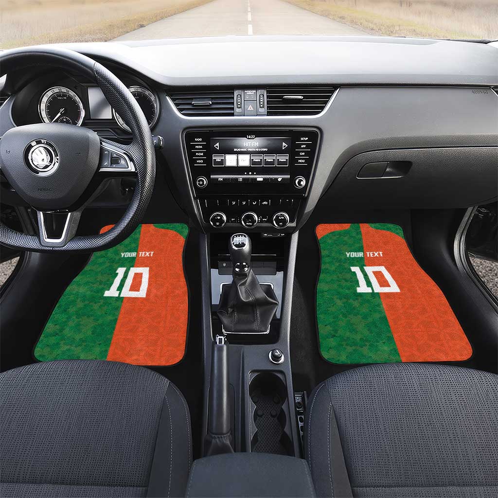 Irish Rugby Car Mats Shamrock with Celtics Vibes The Half Style - Wonder Print Shop