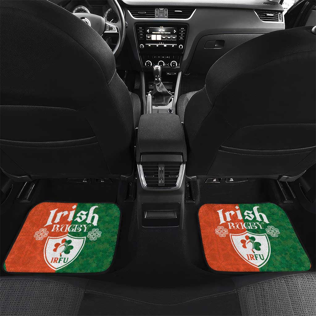 Irish Rugby Car Mats Shamrock with Celtics Vibes The Half Style - Wonder Print Shop