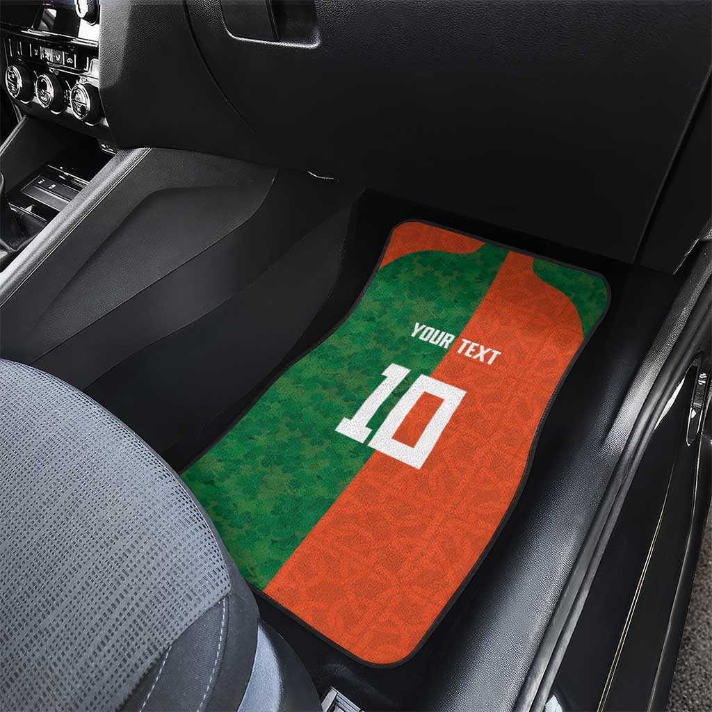 Irish Rugby Car Mats Shamrock with Celtics Vibes The Half Style - Wonder Print Shop