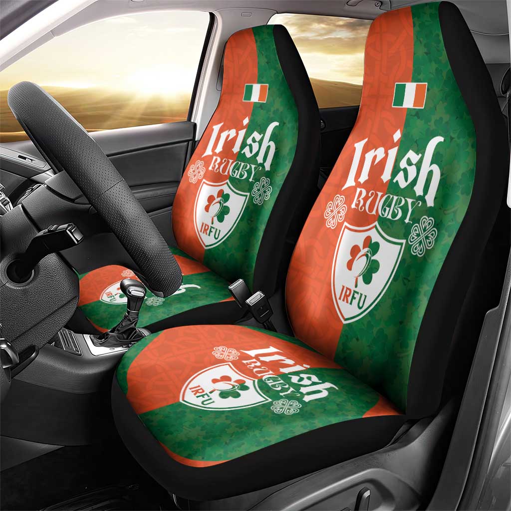 Irish Rugby Car Seat Cover Shamrock with Celtics Vibes The Half Style - Wonder Print Shop