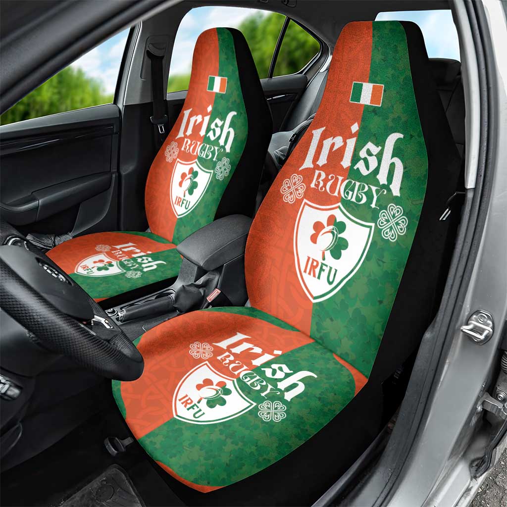 Irish Rugby Car Seat Cover Shamrock with Celtics Vibes The Half Style - Wonder Print Shop