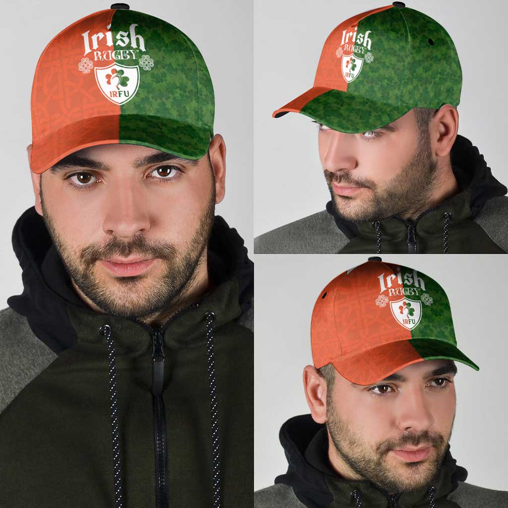 Irish Rugby Classic Cap Shamrock with Celtics Vibes The Half Style - Wonder Print Shop