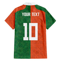 Custom Irish Rugby Family Matching Long Sleeve Bodycon Dress and Hawaiian Shirt Shamrock with Celtics Vibes The Half Style - Wonder Print Shop